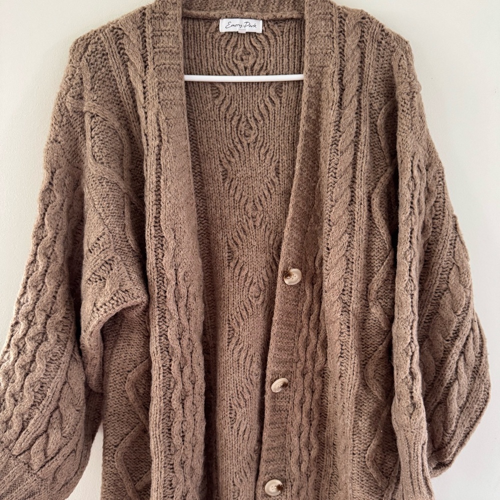Cable Knit Cardigan
